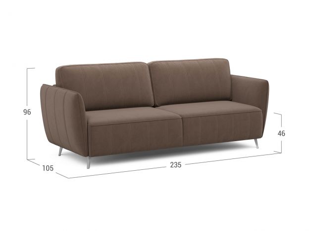 Диван MOON 173 цвет коричневый (фото 241085)