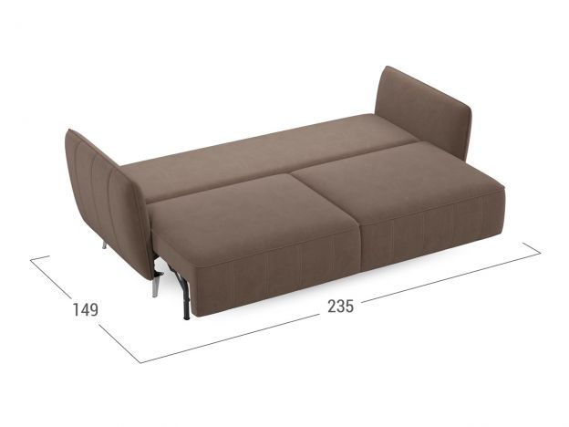 Диван MOON 173 цвет коричневый (фото 241087)