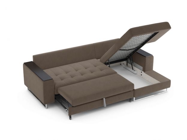 Угловой диван MOON 117 цвет коричневый (фото 248272) Угловой диван MOON 117 цвет коричневый (фото 248272)