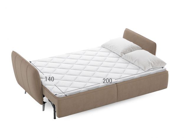 Диван MOON 173 цвет бежевый,коричневый (фото 248681)