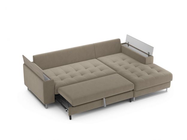 Угловой диван MOON 117 цвет бежевый (фото 248358) Угловой диван MOON 117 цвет бежевый (фото 248358)