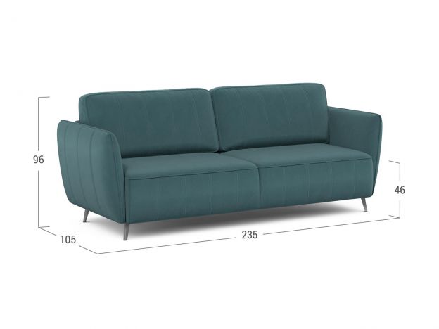 Диван MOON 173 цвет зеленый,бирюза (фото 248796)