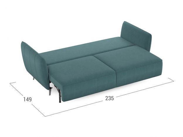 Диван MOON 173 цвет зеленый,бирюза (фото 248797)