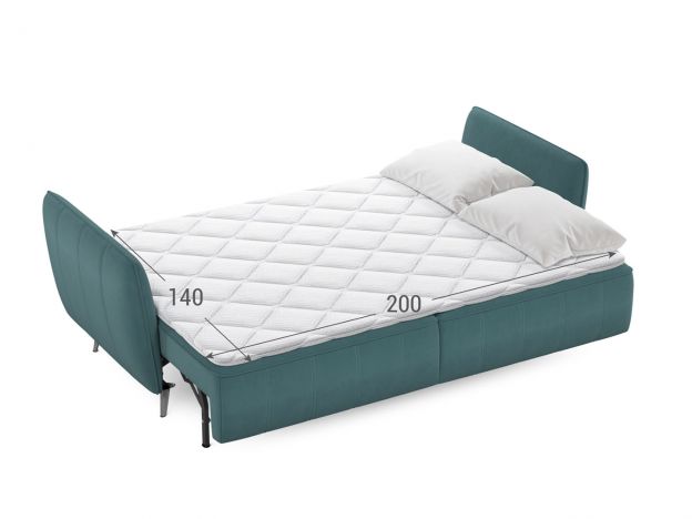 Диван MOON 173 цвет зеленый,бирюза (фото 248798)