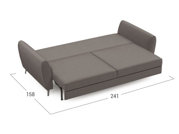 Диван MOON 176 цвет коричневый (фото 249076)