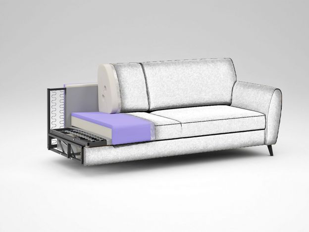 Диван MOON 176 цвет серый (фото 248939) Диван MOON 176 цвет серый (фото 248939)