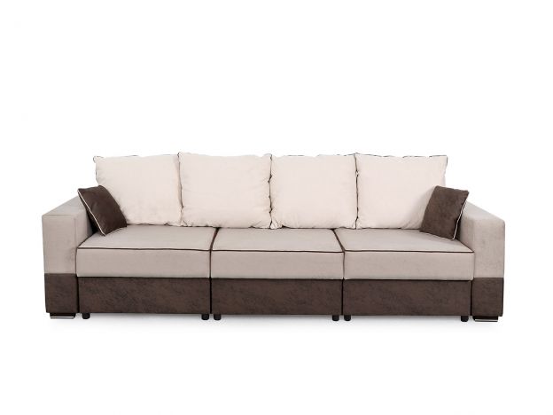 Диван Бостон 2400 цвет бежевый,коричневый (фото 168755)