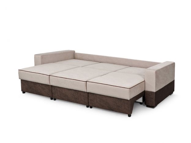 Диван Бостон 2400 цвет бежевый,коричневый (фото 168758)