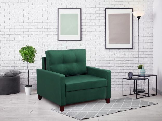 Кресло-кровать Джерси 1 цвет зеленый (фото 253072)