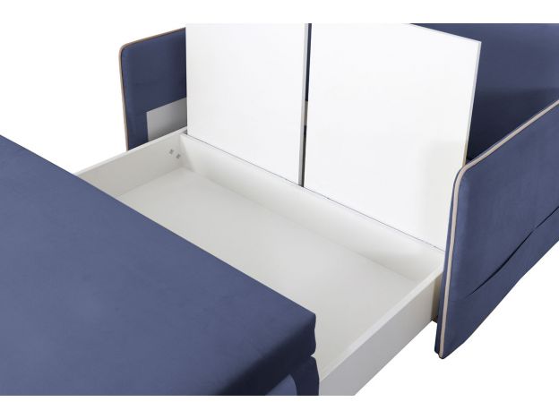 Диван Фламинго цвет синий,голубой (фото 252935)