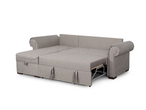 Угловой диван Цезарь цвет бежевый (фото 202306)