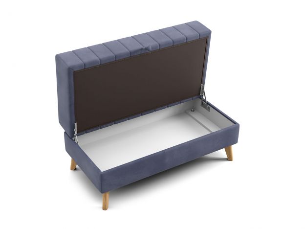 Банкетка Норд цвет синий,голубой (фото 253016)