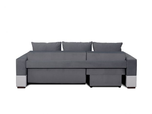 Угловой диван Бостон цвет серый (фото 252521)