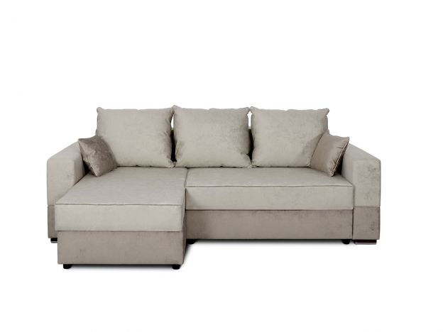 Угловой диван Бостон цвет бежевый (фото 252538)