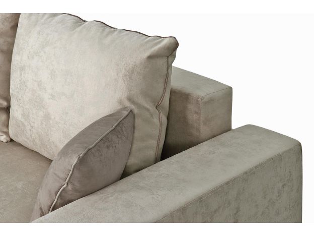 Угловой диван Бостон цвет бежевый (фото 252540)