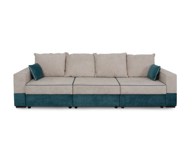 Диван Бостон 2400 цвет бежевый,зеленый (фото 252503)