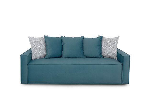 Диван Онтарио цвет синий,бирюза (фото 252712)