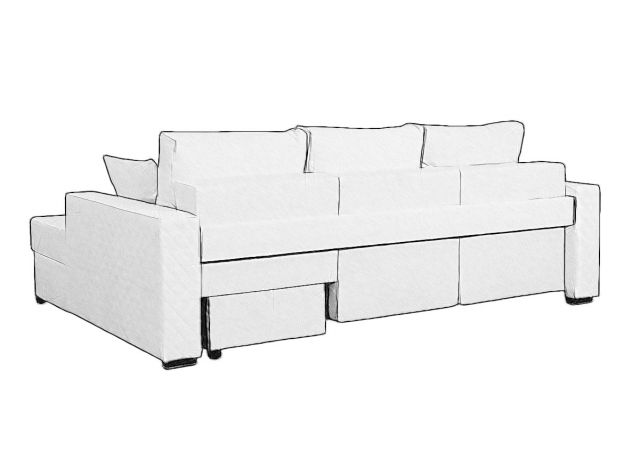 Угловой диван Неаполь-2 цвет бежевый (фото 202127)