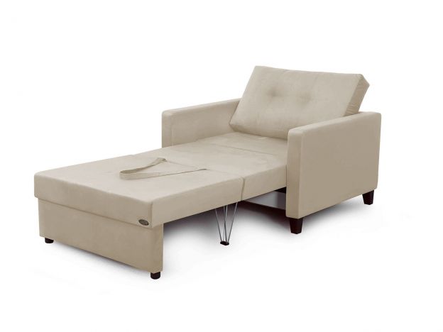 Кресло-кровать Джерси 1 цвет бежевый (фото 253101)