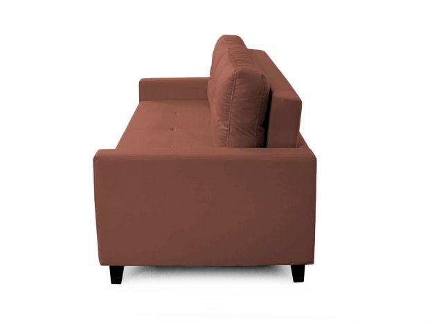 Диван Джерси 1 цвет красный,терракот (фото 253151)