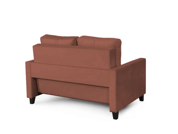 Диван Джерси 1 цвет красный,терракот (фото 253153)