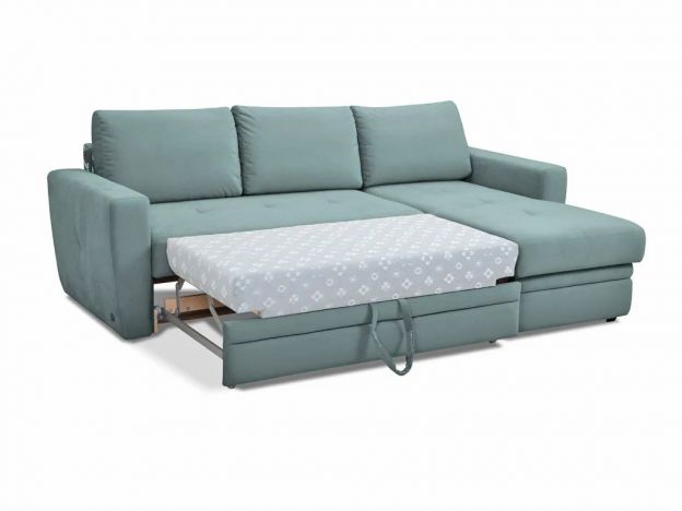 Угловой диван Лакки цвет зеленый,бирюза (фото 254245) Угловой диван Лакки цвет зеленый,бирюза (фото 254245)