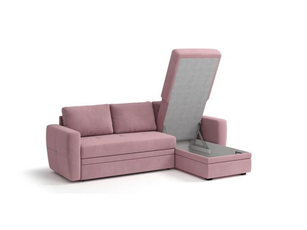 Угловой диван Лакки цвет розовый (фото 179770) Угловой диван Лакки цвет розовый (фото 179770)
