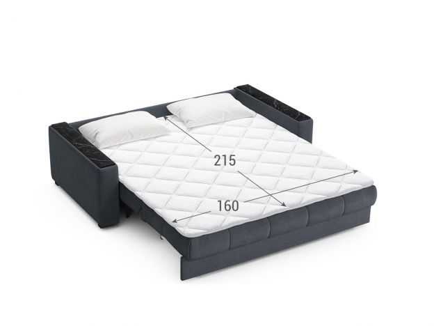 Диван MOON 107 цвет черный,серый (фото 254085)