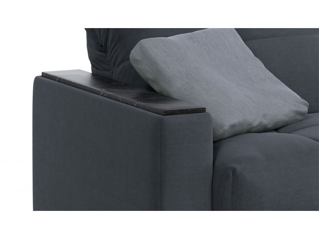 Диван MOON 107 цвет черный,серый (фото 254090)