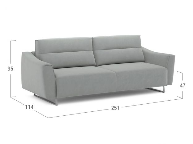 Диван MOON 172 цвет серый (фото 253947)