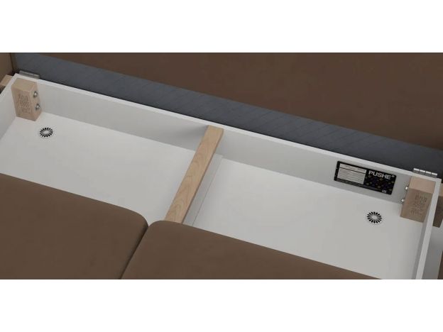 Угловой диван Фьорд цвет коричневый (фото 254635) Угловой диван Фьорд цвет коричневый (фото 254635)