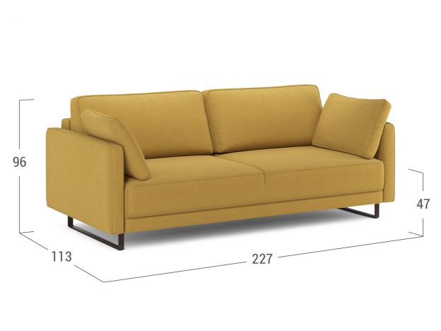 Диван MOON 178 цвет желтый (фото 236884) Диван MOON 178 цвет желтый (фото 236884)