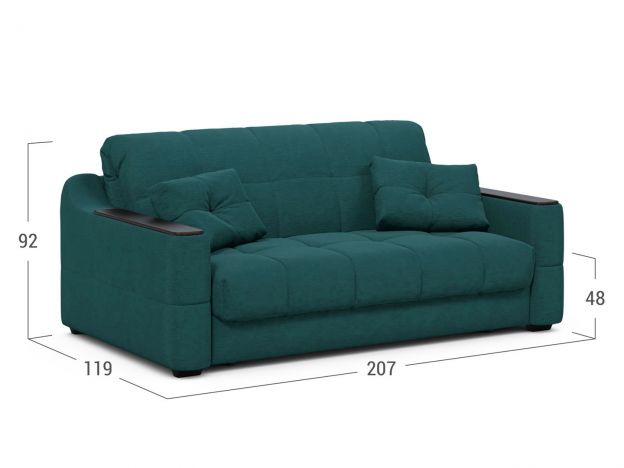 Диван MOON 116 цвет зеленый (фото 239534)