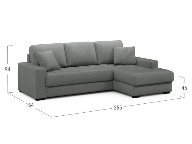 Угловой диван MOON 107 цвет серый (фото 255858) Угловой диван MOON 107 цвет серый (фото 255858)