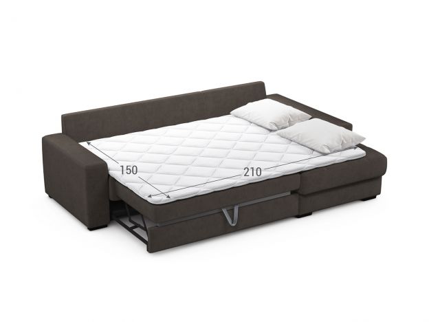 Угловой диван MOON 107 цвет коричневый (фото 255901) Угловой диван MOON 107 цвет коричневый (фото 255901)