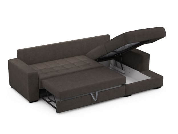 Угловой диван MOON 107 цвет коричневый (фото 255886)