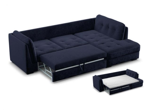 Угловой диван MOON 110 цвет синий (фото 5402)