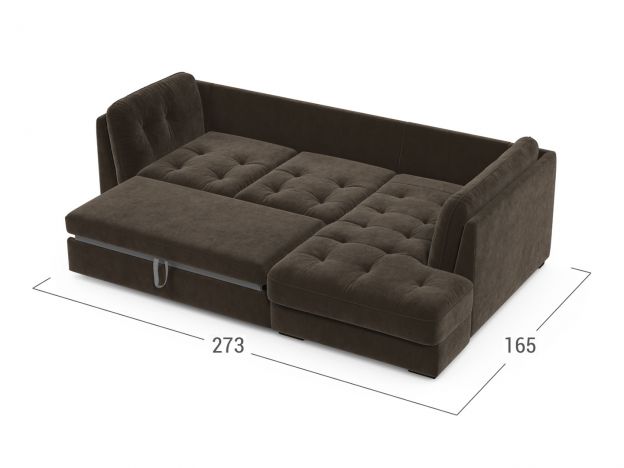 Угловой диван MOON 110 цвет коричневый (фото 256923) Угловой диван MOON 110 цвет коричневый (фото 256923)