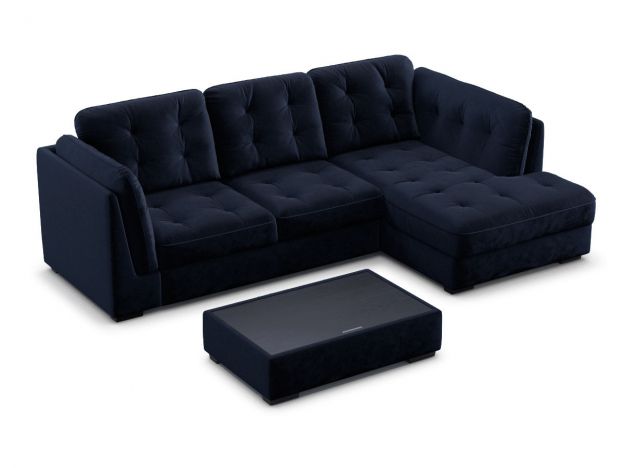 Банкетка-столик MOON 110 цвет синий (фото 5491) Банкетка-столик MOON 110 цвет синий (фото 5491)