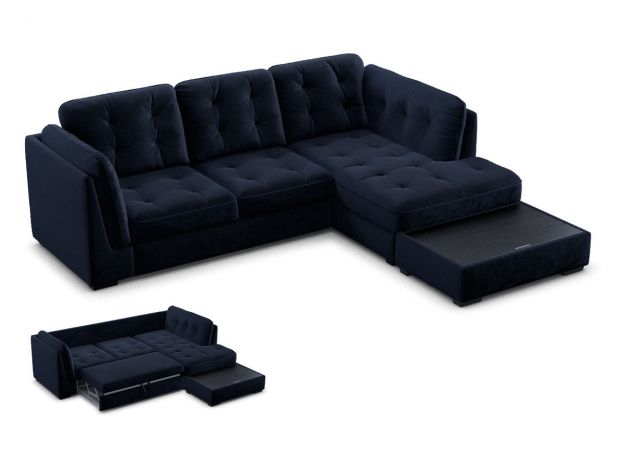 Банкетка-столик MOON 110 цвет синий (фото 5494) Банкетка-столик MOON 110 цвет синий (фото 5494)