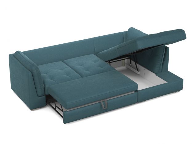 Угловой диван MOON 110 цвет синий,бирюза (фото 247893)