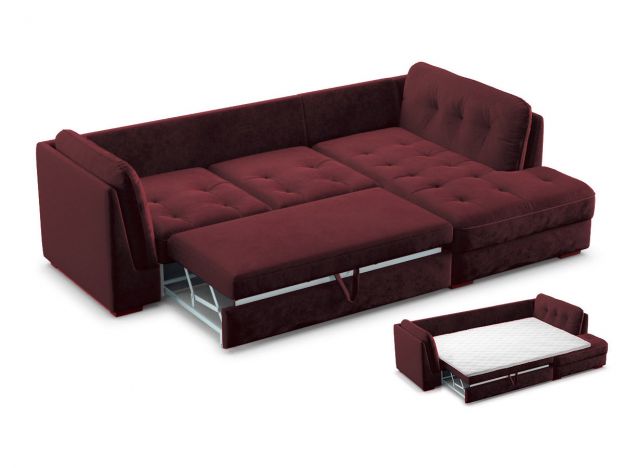 Угловой диван MOON 110 цвет красный (фото 5129) Угловой диван MOON 110 цвет красный (фото 5129)