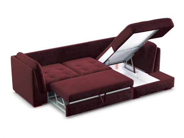 Угловой диван MOON 110 цвет красный (фото 5130) Угловой диван MOON 110 цвет красный (фото 5130)