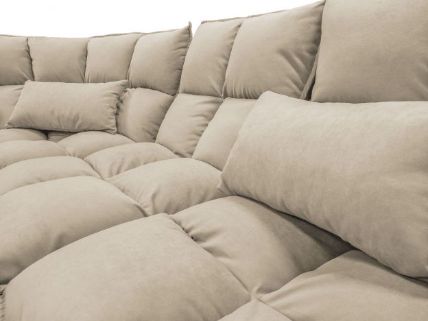 Угловой диван Доменика цвет бежевый (фото 272193)