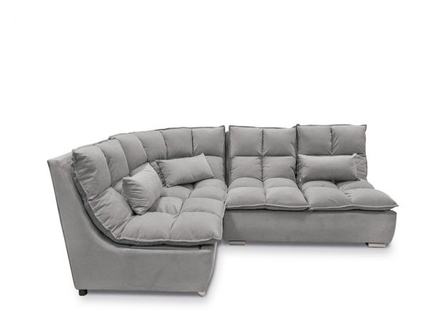 Угловой диван Доменика цвет серый (фото 217781)