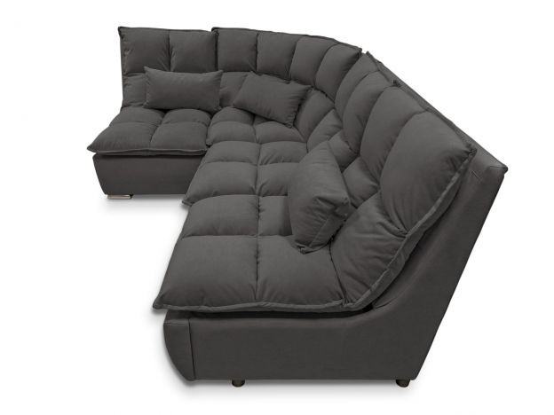 Угловой диван Доменика цвет серый (фото 217819) Угловой диван Доменика цвет серый (фото 217819)