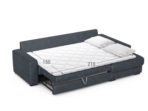 Угловой диван MOON 107 цвет серый (фото 273285) Угловой диван MOON 107 цвет серый (фото 273285)