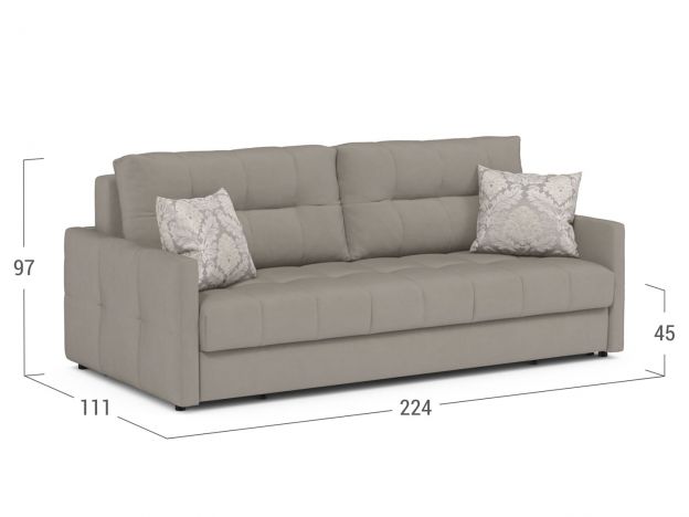 Диван MOON 015 цвет бежевый (фото 272817)