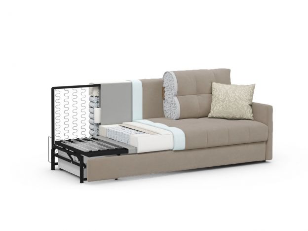 Диван MOON 015 цвет бежевый (фото 272827)