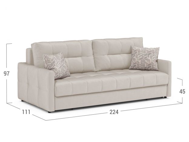 Диван MOON 015 цвет белый,бежевый (фото 272852) Диван MOON 015 цвет белый,бежевый (фото 272852)